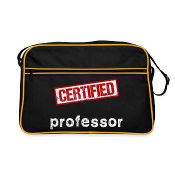 Professeur - Sac Retro - noir/or - Devant