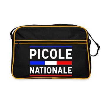Picole Nationale nouveau design - Sac Retro - noir/or - Devant