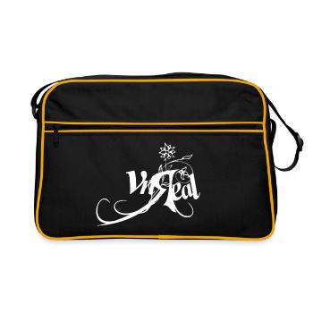 Unreal - Retro Bag - black/gold - Front