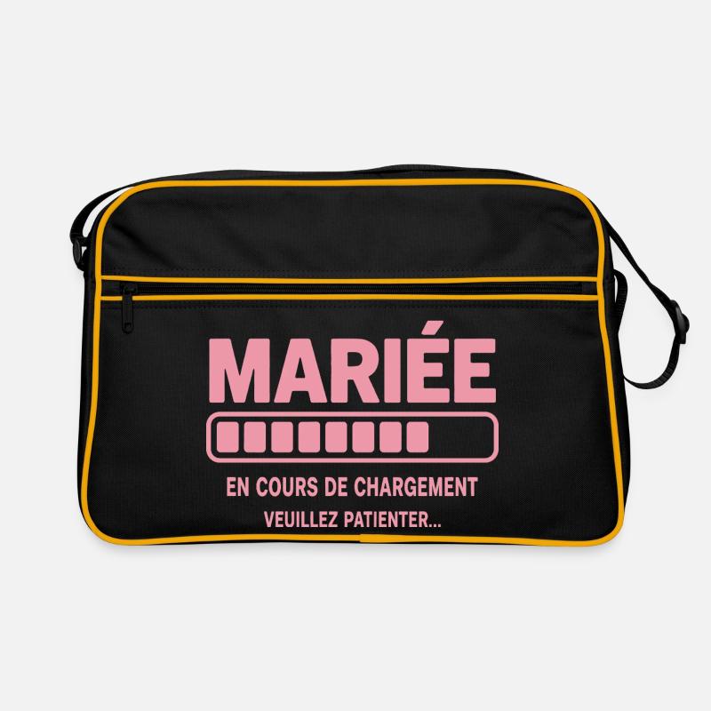 Bride Loading Humor Bachelorette Party Retro Bag