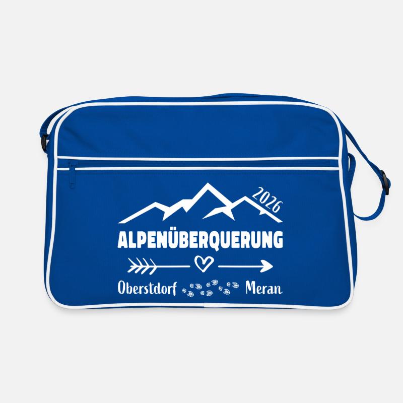 Traversée des Alpes 2026 E5 Oberstdorf Merano Sac Retro