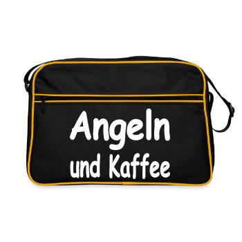 Angling - Retro Bag - black/gold - Front