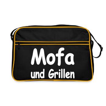 Moped - Retro Bag - black/gold - Front