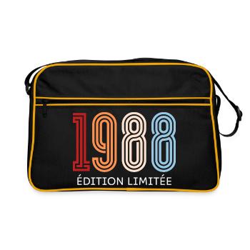 1988 Vintage Limited Edition - Retro Bag - black/gold - Front