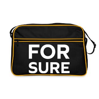 For sure - Sac Retro - noir/or - Devant