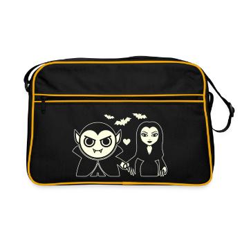 Vampire and Night Vampire - Retro Bag - black/gold - Front