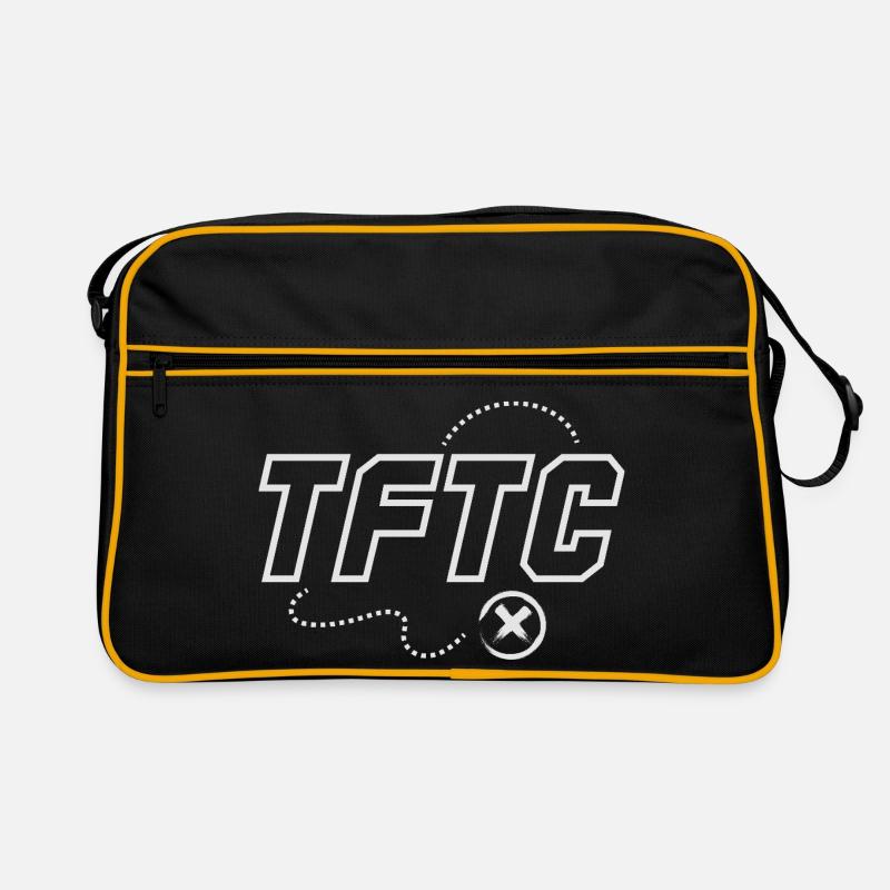 TFTC Geocaching Thanks For The Cache Graphic Retro Bag