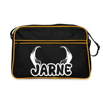Devil Jarne - Sac Retro - noir/or - Devant