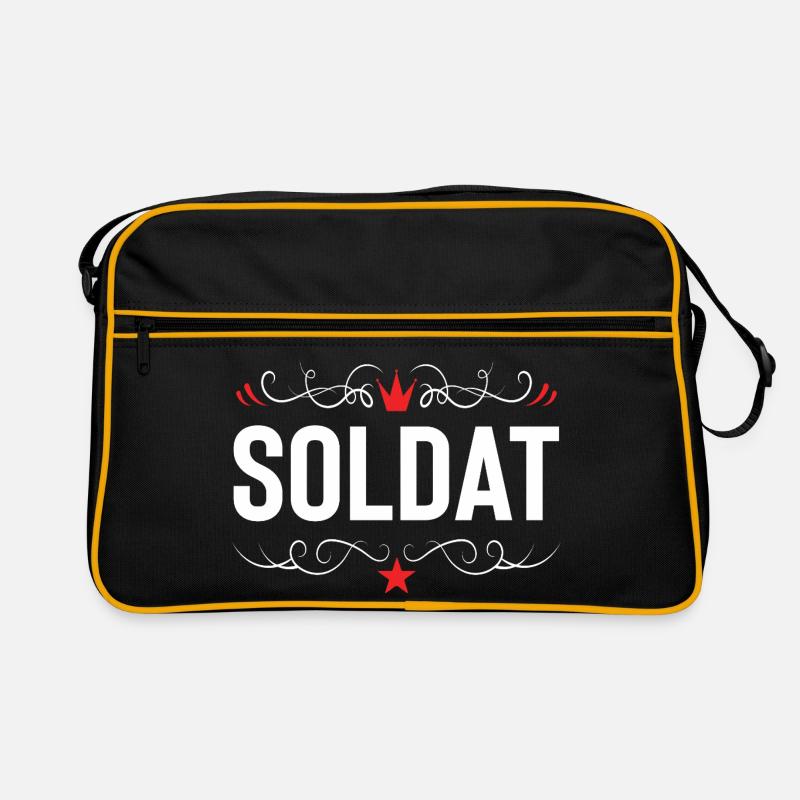Soldat Beruf Retro Tasche