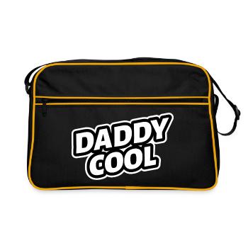 Papa Cool Papa Papa Fête des Pères - Sac Retro - noir/or - Devant
