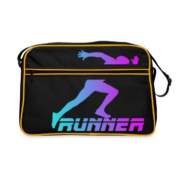 Runner - Retro Bag - black/gold - Front