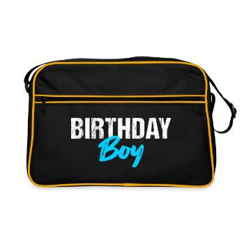 Garçon d’anniversaire - Sac Retro - noir/or - Devant