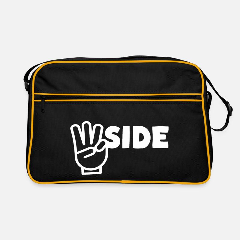 Westside W finger sign Retro Bag