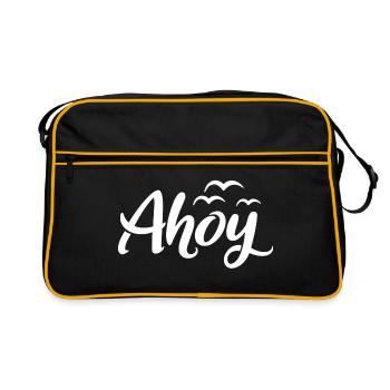 Ahoy - Retro Bag - black/gold - Front