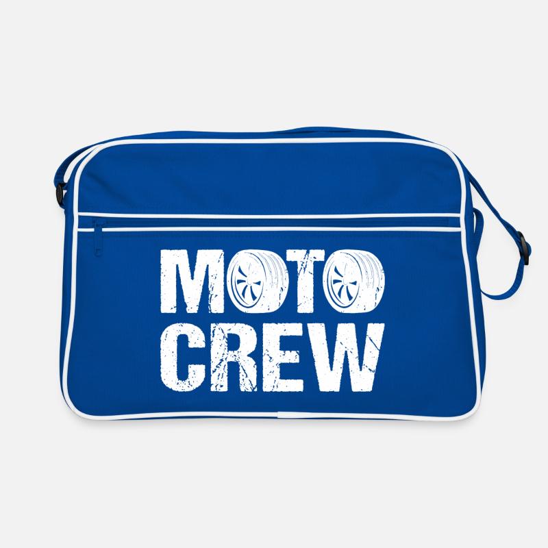 Moto Crew Motorcycle Biker Sac Retro