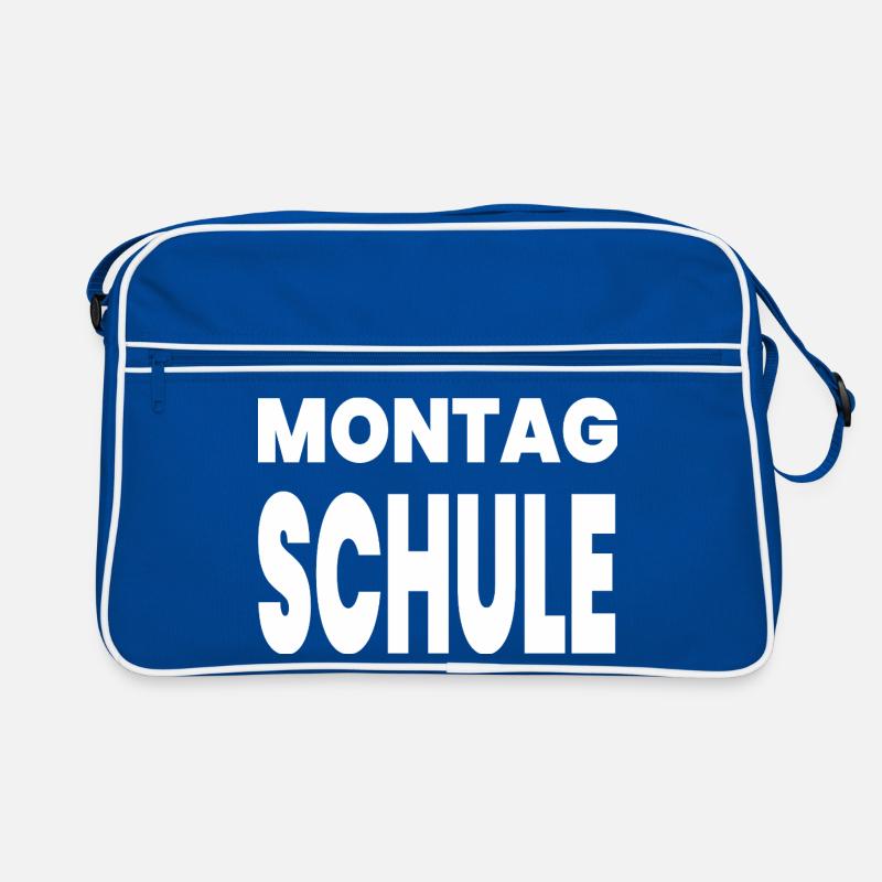 Schule Retro Tasche