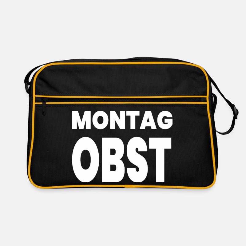 Obst Retro Tasche