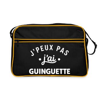 Guinguette Joie Nocturne - Sac Retro - noir/or - Devant