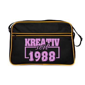Creative 1988 - Retro Bag - black/gold - Front
