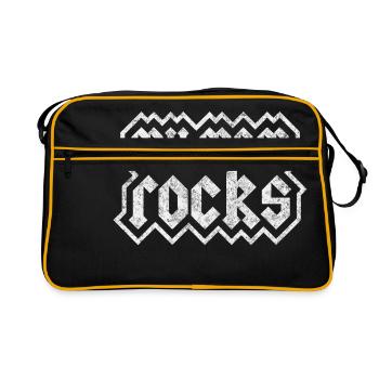 ma mère bascule - Sac Retro - noir/or - Devant