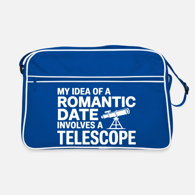 Romantisches Date Teleskop Journal Retro Tasche