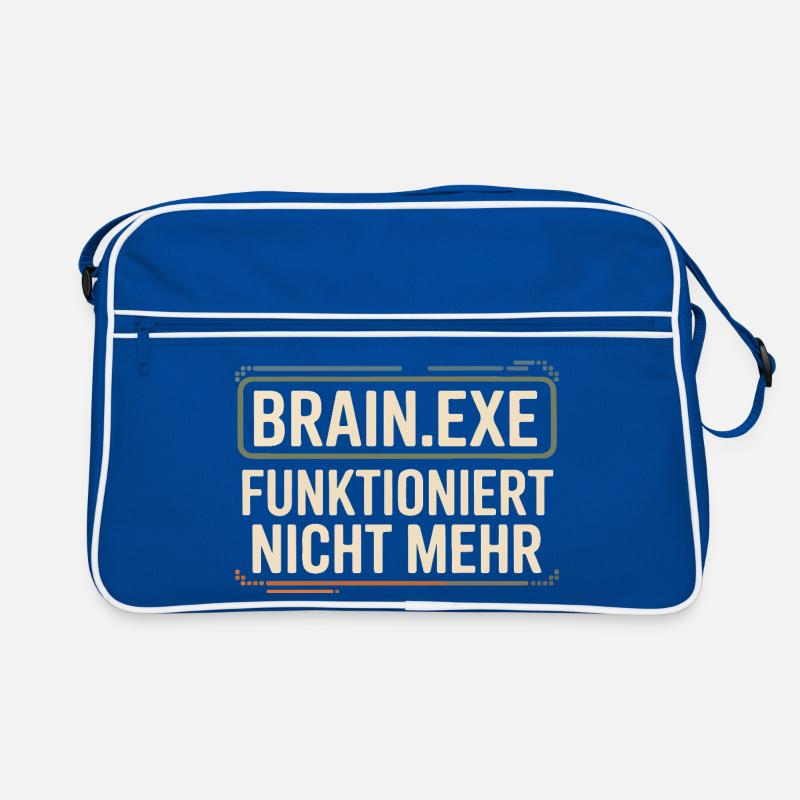 Brain.exe Doesn't Work Anymore – Funny Nerd Retro Bag