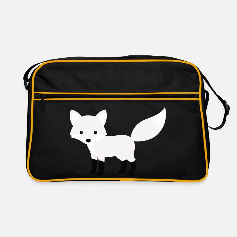 Cute Snow Polar Fox Minimalist Style Retro Bag