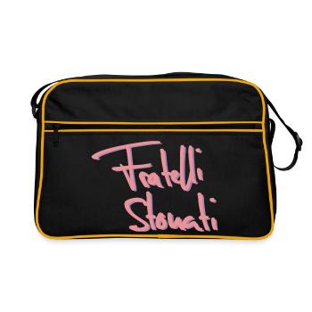 Frères désaccordés - Sac Retro - noir/or - Devant
