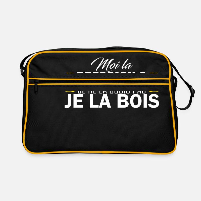 moi la pression Retro Tasche