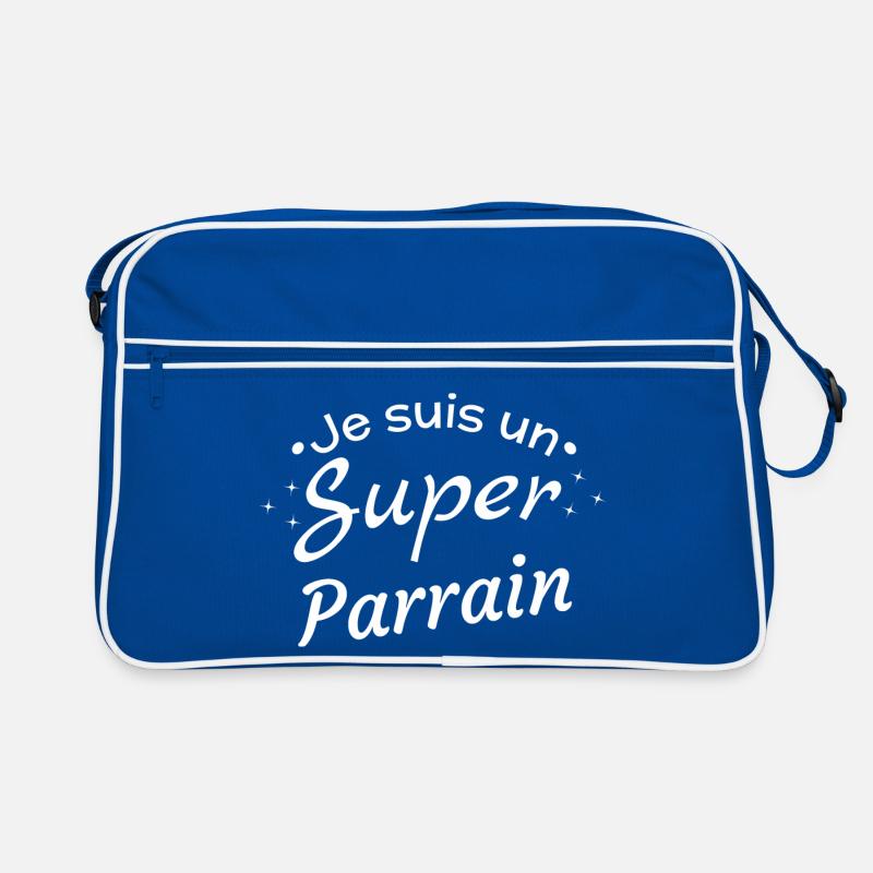 Ich bin ein großer Pate Retro Tasche
