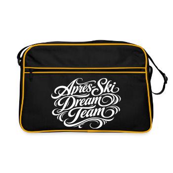 Après Ski Dream Team - Sac Retro - noir/or - Devant
