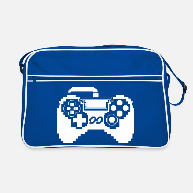 Game Controller Pixel Graphics Retro Bag