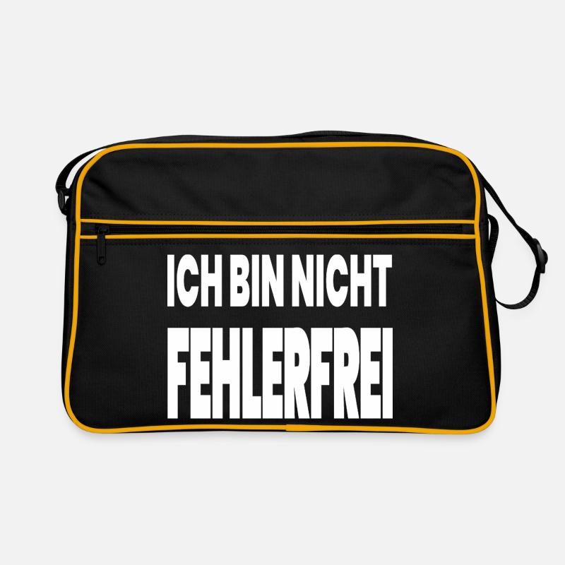 Fehlerfrei Retro Tasche
