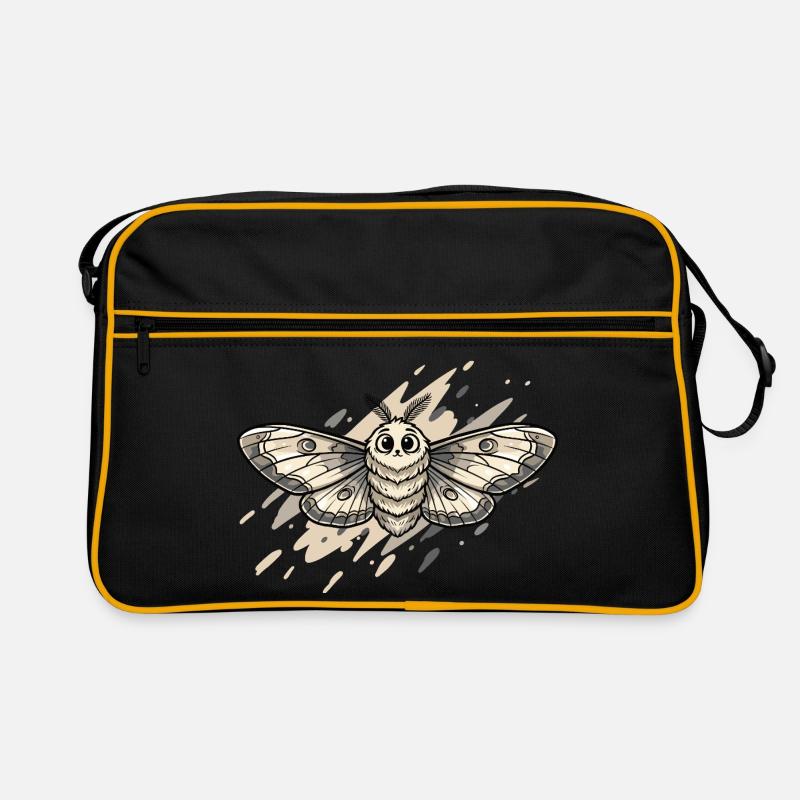 Moth Moth Illustration Retro Bag