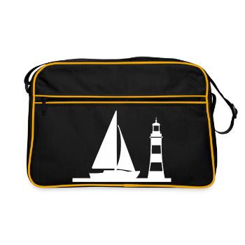 Sail - Retro Bag - black/gold - Front
