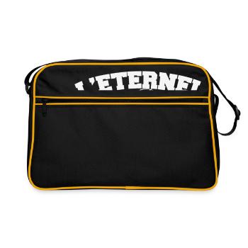 Eternel est mon Berger - Sac Retro - noir/or - Devant