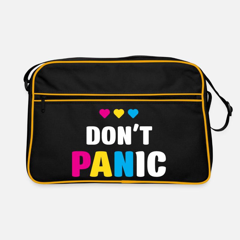 LGBT Pride Month - Don't Panic Retro Bag