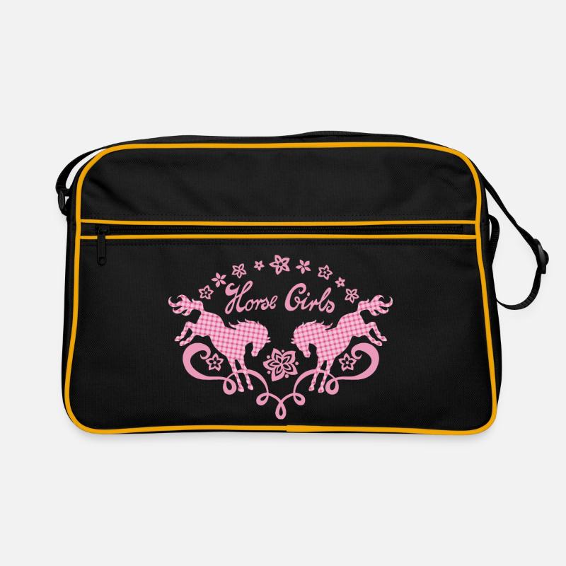 Fille de cheval Sac Retro