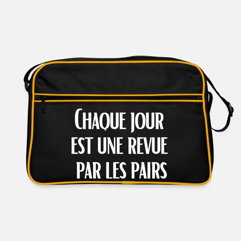 Every day is a peer review Retro Bag