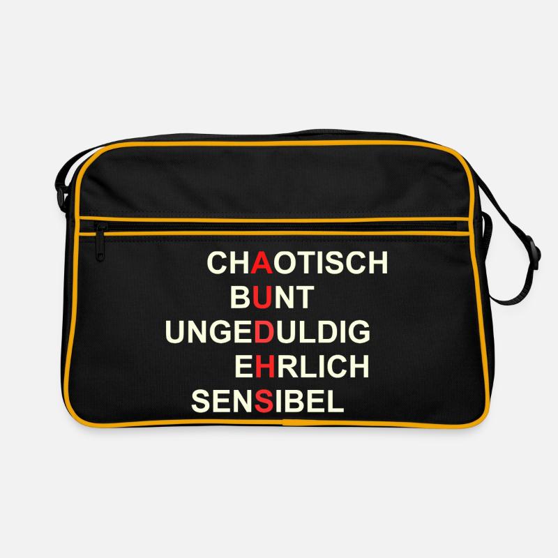 AUDHS  Sichtbar anders. Sichtbar ich. Retro Tasche