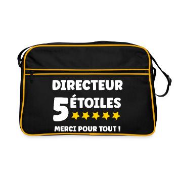 Directeur - Sac Retro - noir/or - Devant