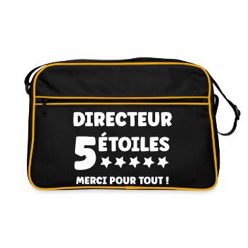 Directeur - Sac Retro - noir/or - Devant