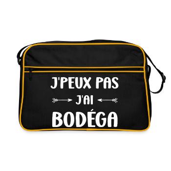 I can't I have Bodéga - Retro Bag - black/gold - Front