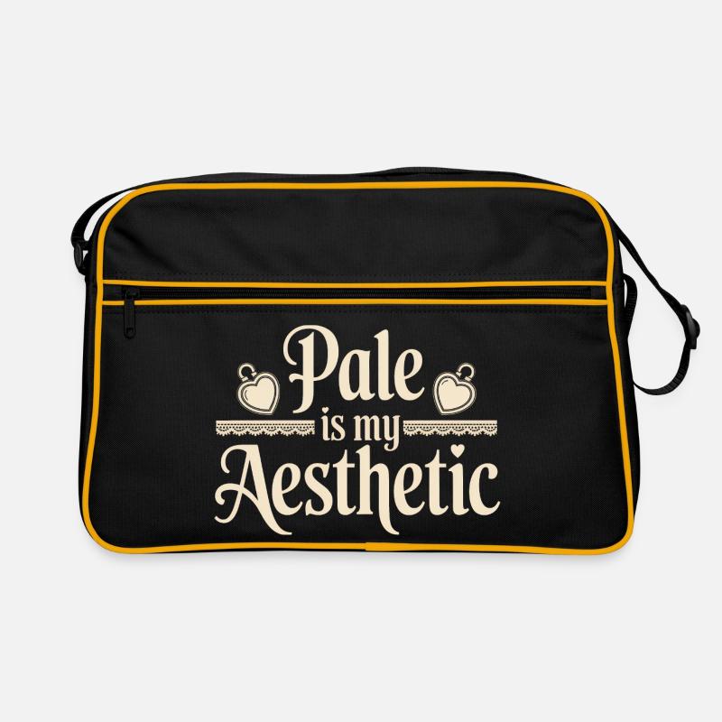 Pale Is My Aesthetic Retro Bag