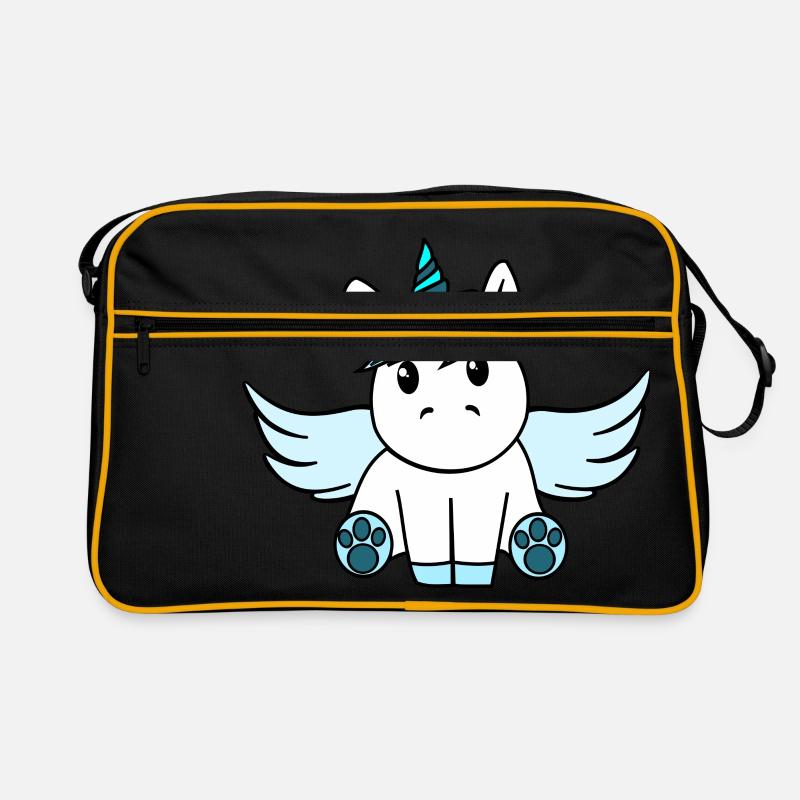 süßer Pegasus Retro Tasche