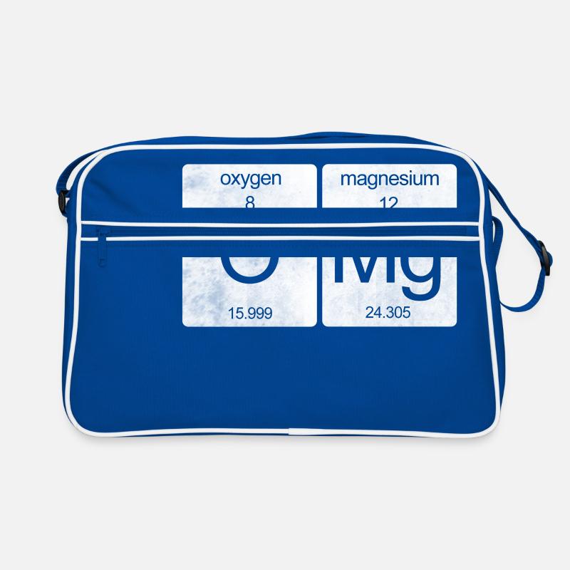 OMG Periodensystem Retro Tasche