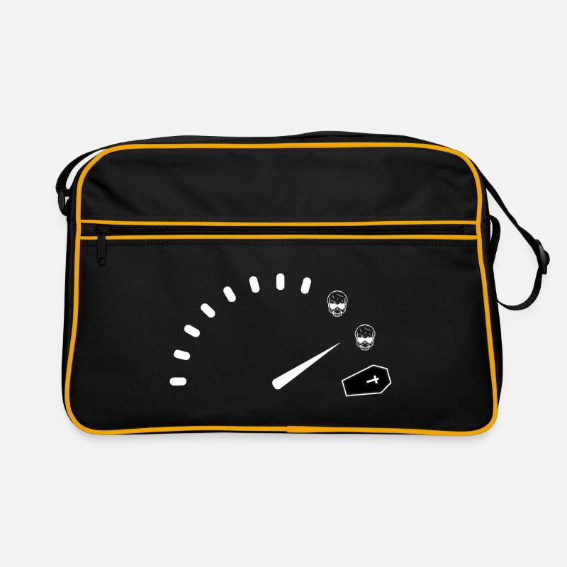 Mitternachts-Chrono-Bestattungsinstitut Retro Tasche