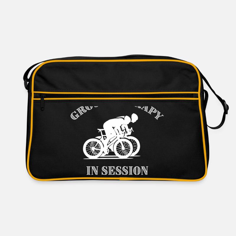Cycling Cycling Cyclist Retro Bag