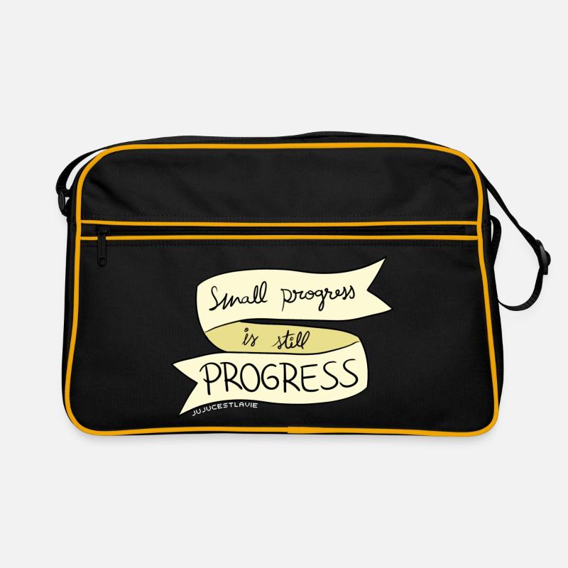 Small progress is PROGRESS Retro Bag