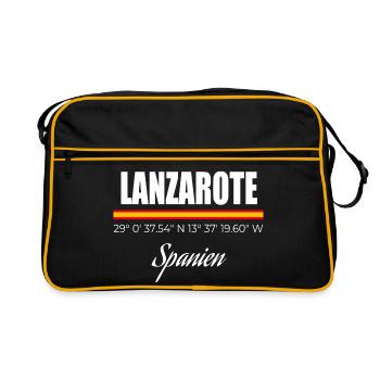 Lanzarote - Sac Retro - noir/or - Devant